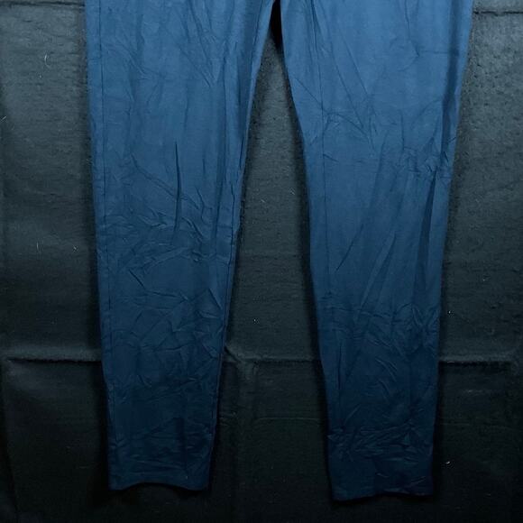 J Jill Women Pants Navy Wearever Collection Tall Smooth Fit Slim Ankle Stretch S - Picture 3 of 11